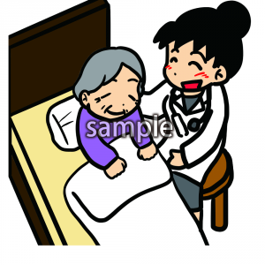 訪問女性の画像