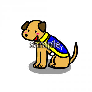 介助犬の画像