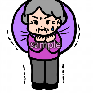 大荷物おばあちゃんの画像