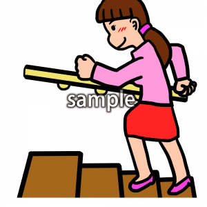 階段楽お姉さんの画像