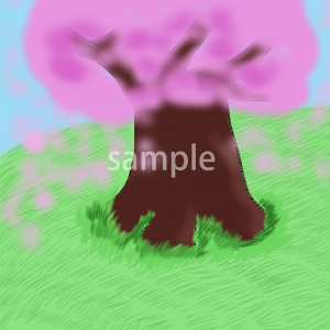 桜の木の画像