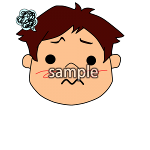 お父さん体調不良の画像