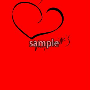 バレンタイン模様1の画像