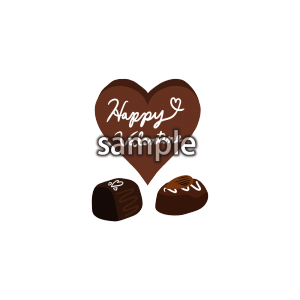 チョコ ハートの画像