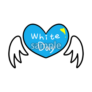 ホワイトデーロゴ2の画像