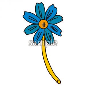 たんぽぽ(青)の画像