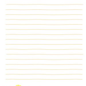 罫線　背景花の画像