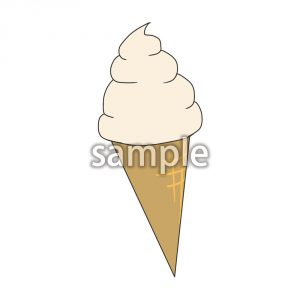 ソフトクリームの画像