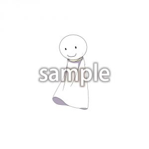 てるてる坊主の画像