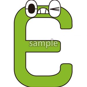 Eの画像