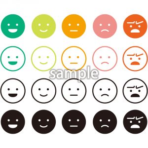 感情マークセットの画像