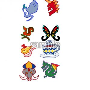 神話童話シンボルの画像