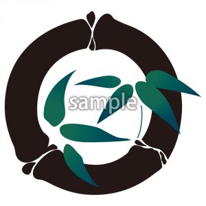 竹モチーフの画像