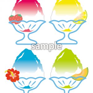 かき氷アソートの画像