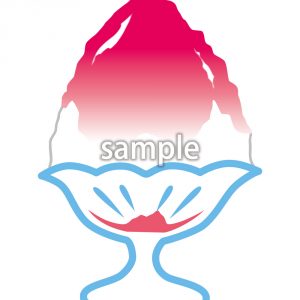 かき氷の画像