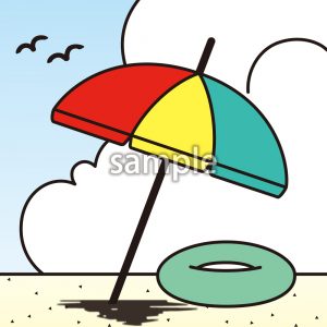 パラソルの画像