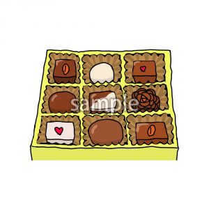 高級チョコレートの画像