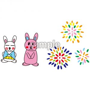 花火ラパンの画像