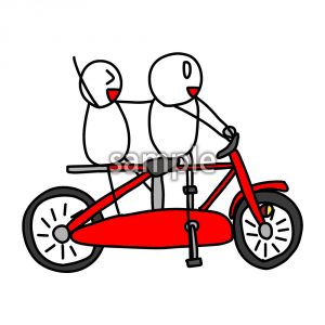 二人乗り禁止の画像