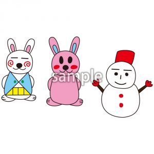 冬のラパンの画像