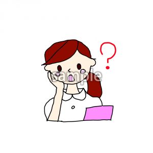 疑問な看護師さんの画像