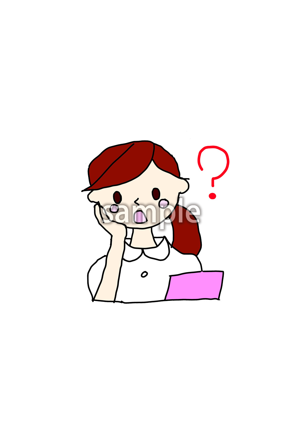 クリエイターズ フリー 素材集 無料イラスト 無料写真 無料音楽疑問な看護師さん クリエイターズ フリー 素材集 無料イラスト 無料写真 無料音楽
