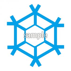 雪の結晶1の画像