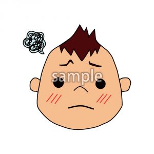 赤ちゃん体調優れないの画像