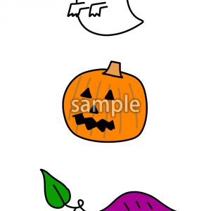 10月の素材セットの画像