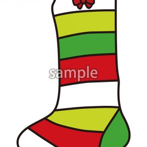 クリスマスソックスの画像