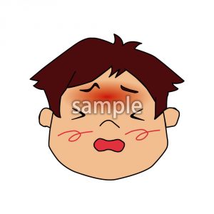 お父さん発熱の画像