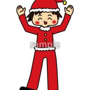 サンタのお兄さんの画像