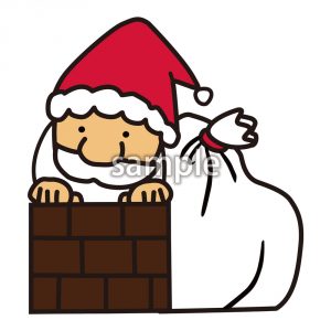 サンタとえんとつの画像