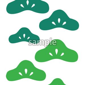 松（切り絵）の画像