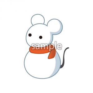 ねずみモチーフ03の画像