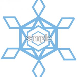 雪の結晶4の画像