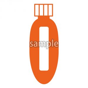 のり（オレンジ）の画像