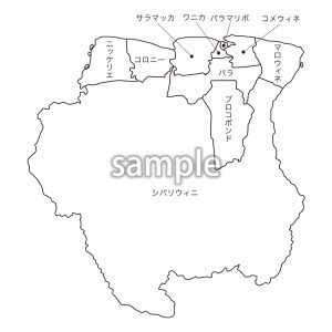 スリナム(地方区分)の画像