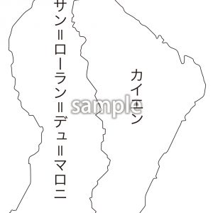 フランス領ギアナ(地域区分)の画像