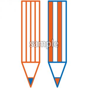 ペン(ブルー・レッド)の画像