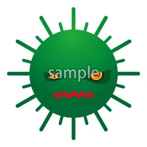 ウイルスカラー03（モノクロあり）の画像