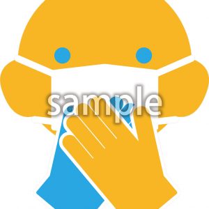 マスク（モノクロあり）の画像