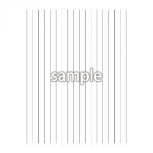 便箋B5〈極細〉8mm 罫線のみ（縦罫17行）黒の画像