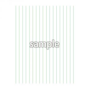 便箋B5〈極細〉8mm 罫線のみ（縦罫17行）緑の画像