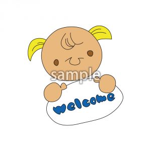 子供とメッセージ2の画像