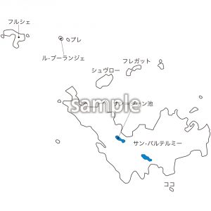 サン•バルテルミー島(島区分)の画像