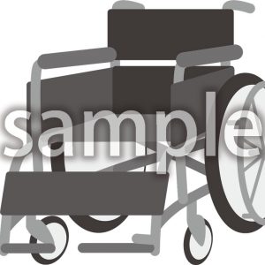 車いす03の画像