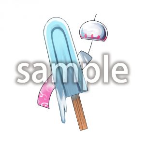 アイスキャンディーの画像