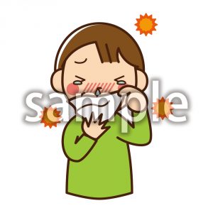 くしゃみ咳02の画像
