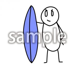 サーフィン名人の画像